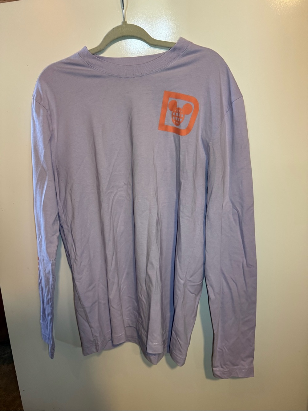 Walt Disney World Long Sleeve Tee | Size L lavender purple color